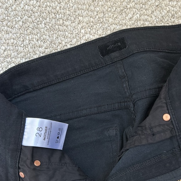 Mother The Insider Crop Step Fray Not Guilty - Picture 6 of 8